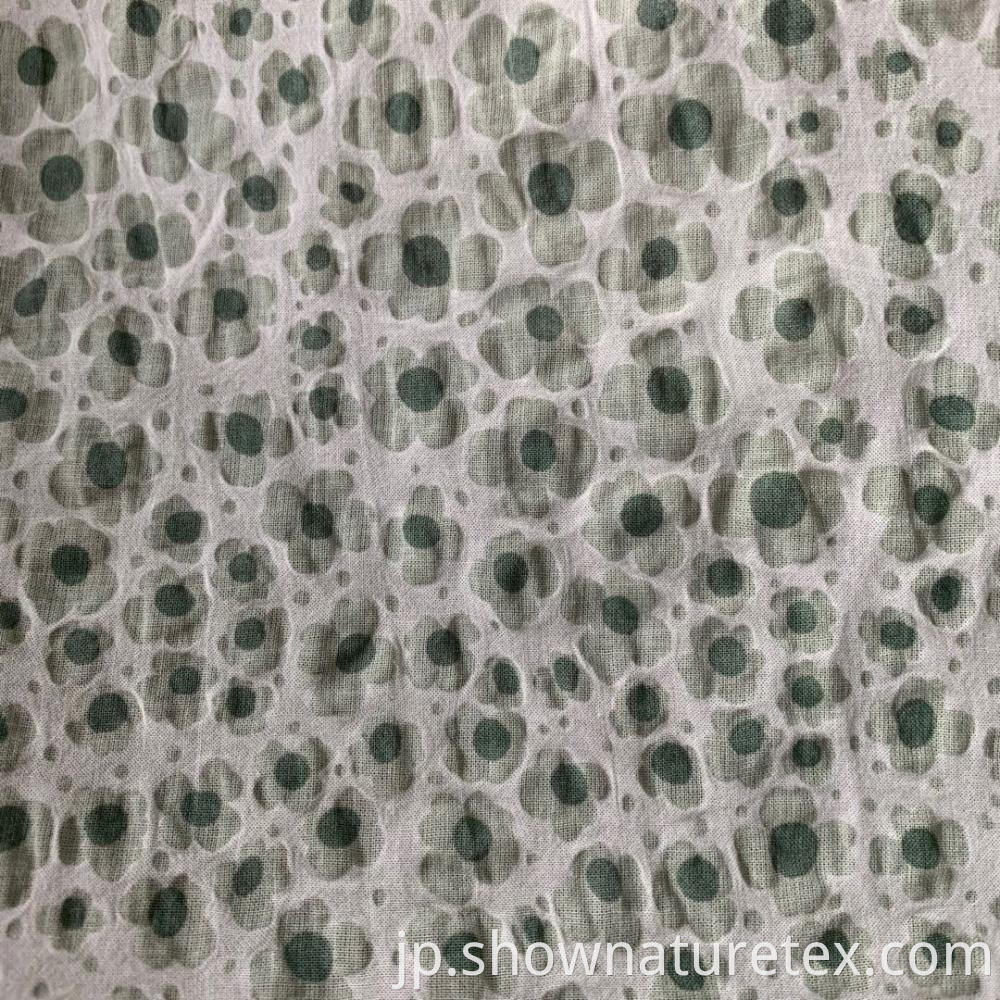 Cotton Bubble Print Fabric